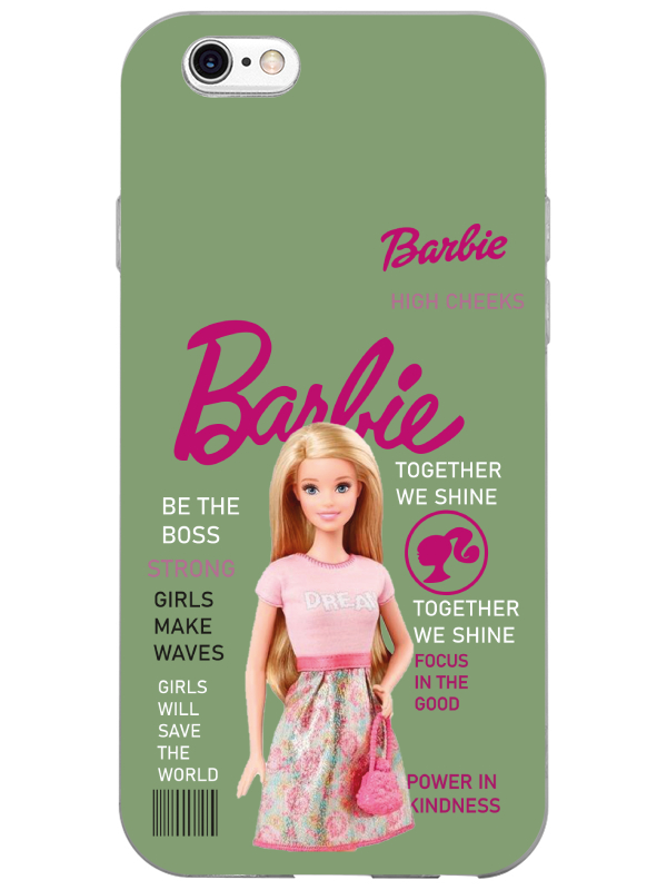 iPhone%206%20Barbie%20Yeşil%20Telefon%20Kılıfı