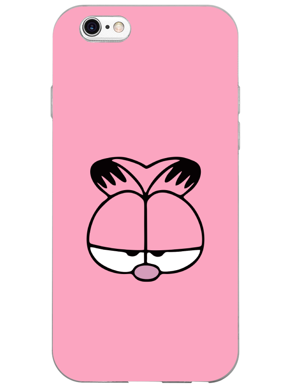 iPhone%206%20Garfield%20Pembe%20Telefon%20Kılıfı