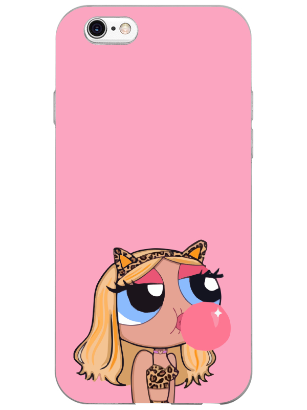 iPhone%206%20Powerpuff%20Girls%20Pembe%20Telefon%20Kılıfı