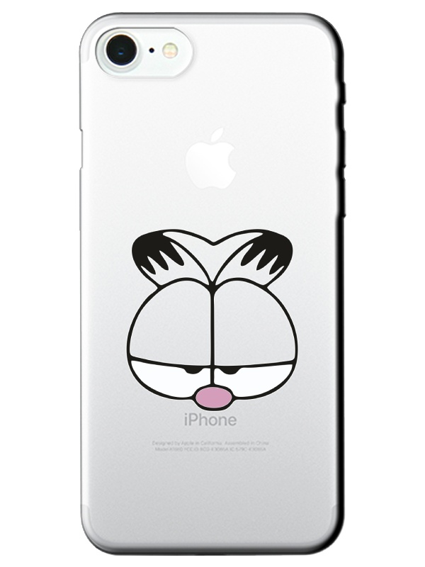 iPhone%207%20Garfield%20Şeffaf%20Telefon%20Kılıfı