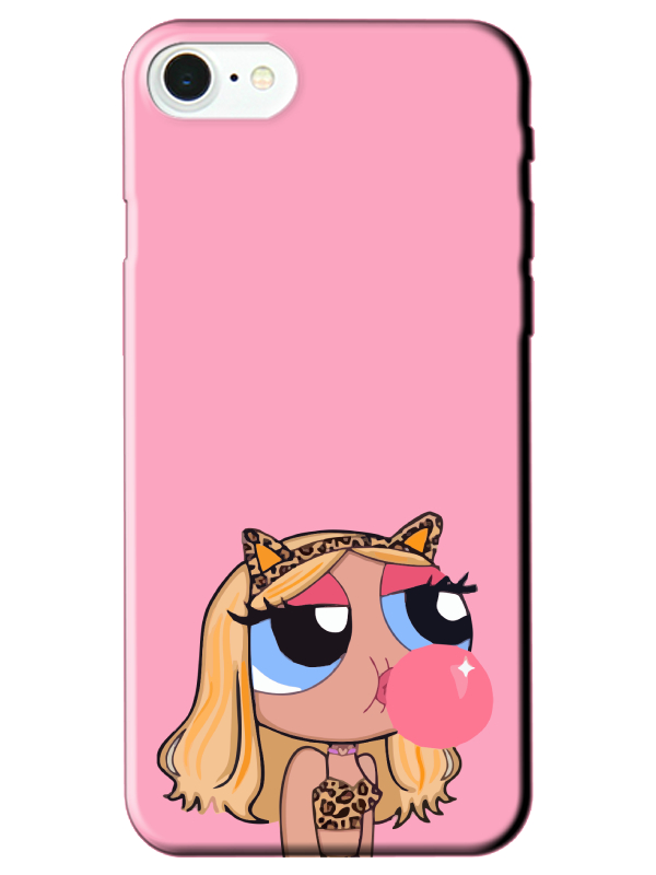 iPhone%207%20Powerpuff%20Girls%20Pembe%20Telefon%20Kılıfı