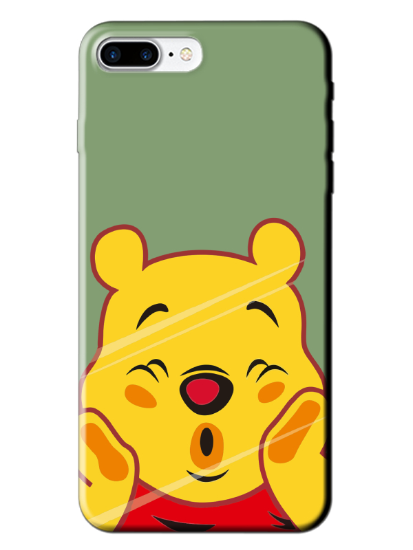 iPhone%207%20Plus%20Winnie%20The%20Pooh%20Yeşil%20Telefon%20Kılıfı