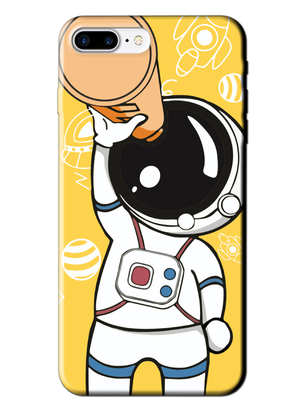 iPhone%207%20Plus%20Astronot%20Sarı%20Telefon%20Kılıfı