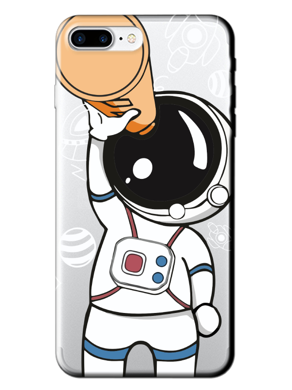 iPhone%207%20Plus%20Astronot%20Şeffaf%20Telefon%20Kılıfı