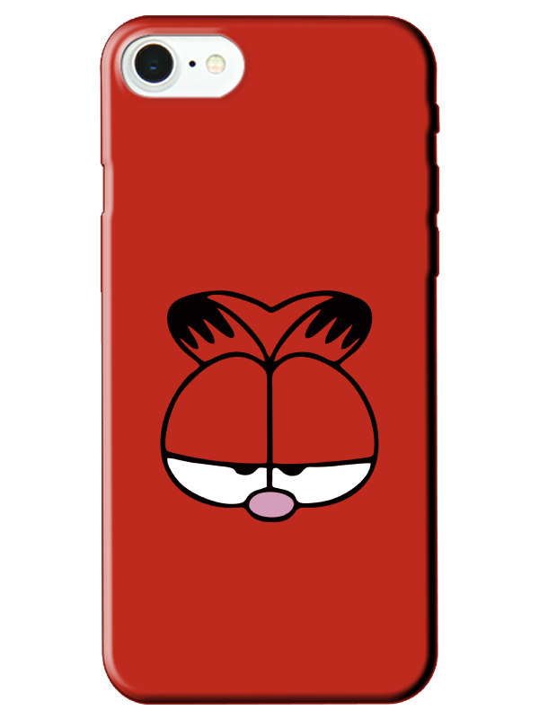 iPhone%208%20Garfield%20Kırmızı%20Telefon%20Kılıfı