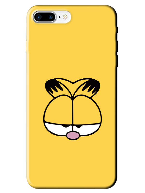 iPhone%208%20Plus%20Garfield%20Sarı%20Telefon%20Kılıfı