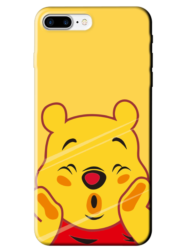 iPhone%208%20Plus%20Winnie%20The%20Pooh%20Sarı%20Telefon%20Kılıfı