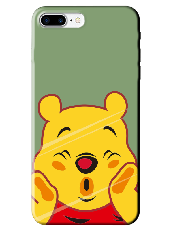 iPhone%208%20Plus%20Winnie%20The%20Pooh%20Yeşil%20Telefon%20Kılıfı