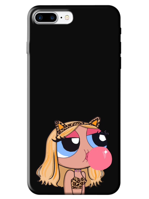 iPhone%208%20Plus%20Powerpuff%20Girls%20Siyah%20Telefon%20Kılıfı