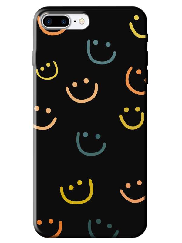 iPhone%208%20Plus%20Emoji%20Gülen%20Yüz%20Siyah%20Telefon%20Kılıfı