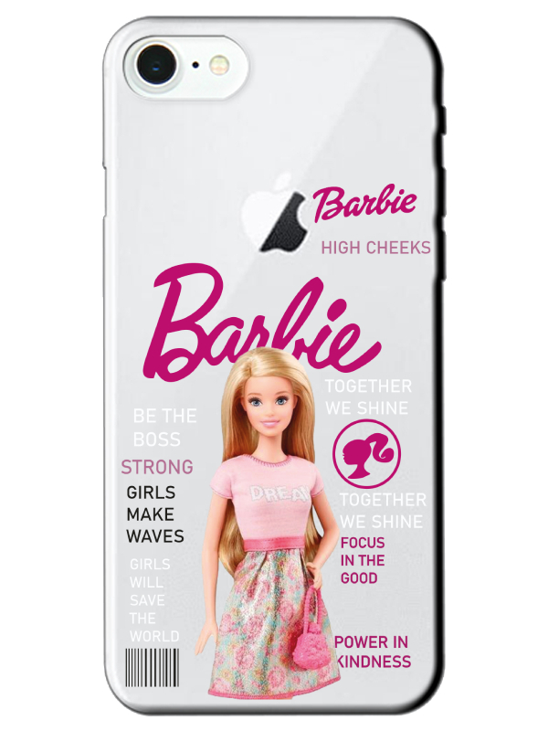 iPhone%20SE%202020%20Barbie%20Şeffaf%20Telefon%20Kılıfı