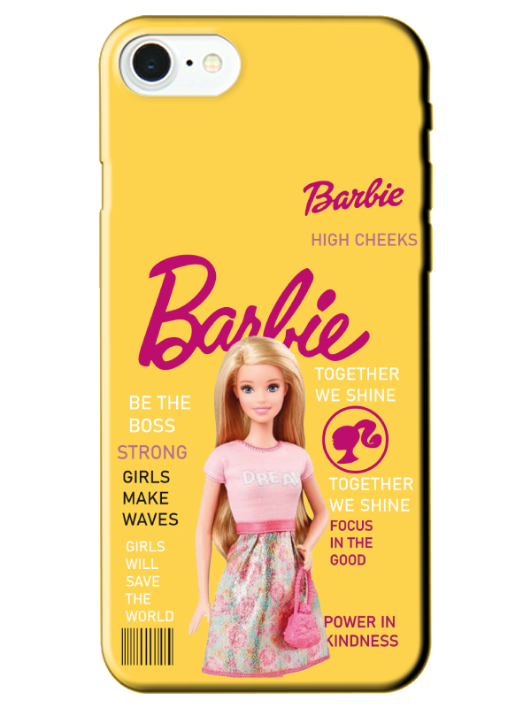 iPhone%20SE%202022%20Barbie%20Sarı%20Telefon%20Kılıfı