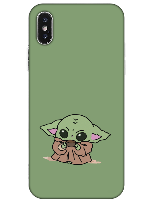 iPhone%20X%20Baby%20Yoda%20Yeşil%20Telefon%20Kılıfı