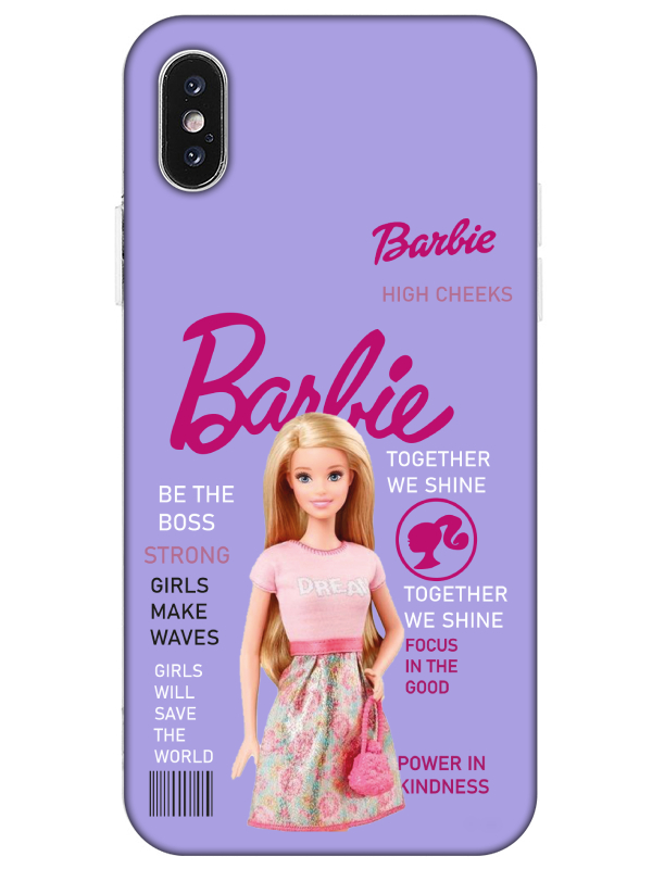 iPhone%20X%20Barbie%20Lila%20Telefon%20Kılıfı