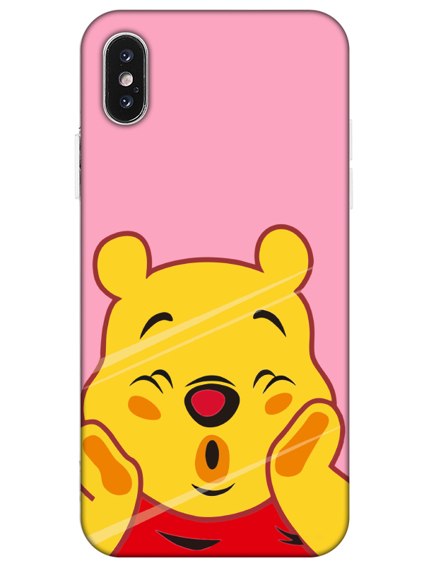 iPhone%20X%20Winnie%20The%20Pooh%20Pembe%20Telefon%20Kılıfı