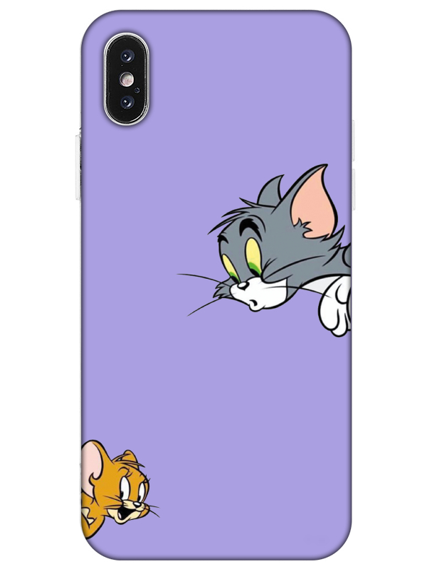 iPhone%20X%20Tom%20And%20Jerry%20Lila%20Telefon%20Kılıfı