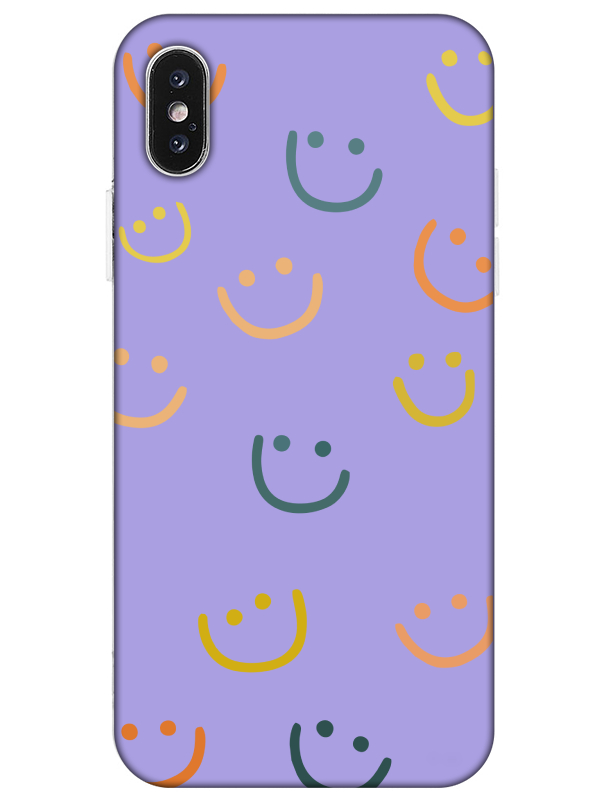 iPhone%20X%20Emoji%20Gülen%20Yüz%20Lila%20Telefon%20Kılıfı