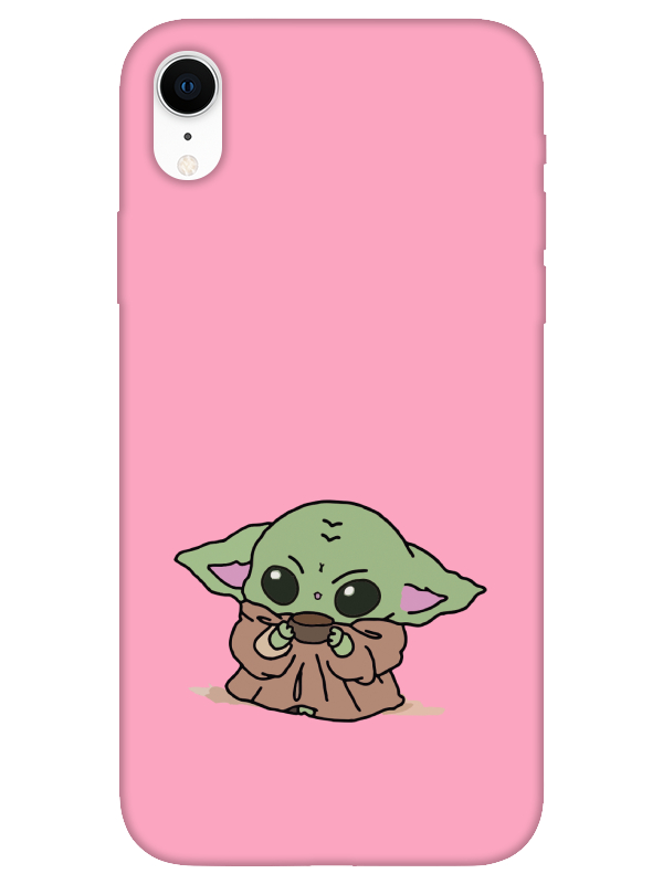 iPhone%20XR%20Baby%20Yoda%20Pembe%20Telefon%20Kılıfı