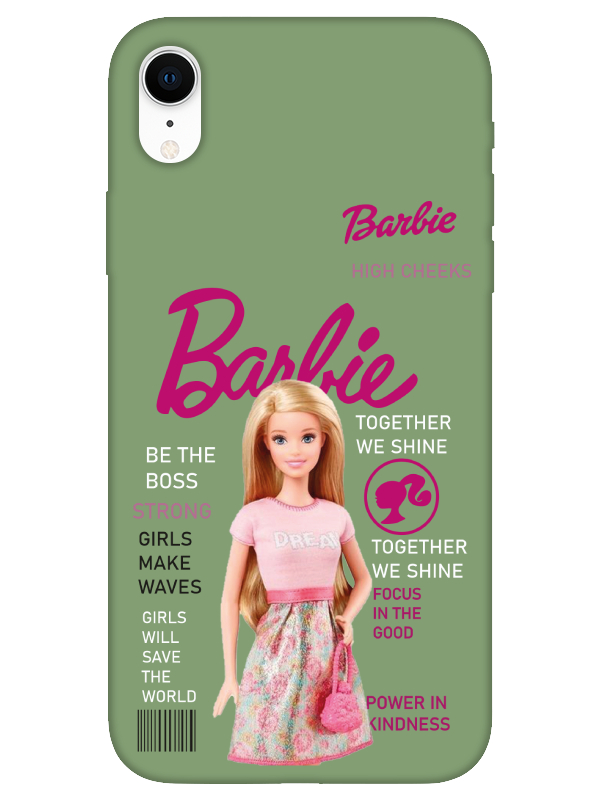 iPhone%20XR%20Barbie%20Yeşil%20Telefon%20Kılıfı