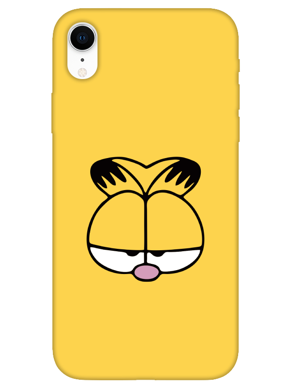 iPhone%20XR%20Garfield%20Sarı%20Telefon%20Kılıfı