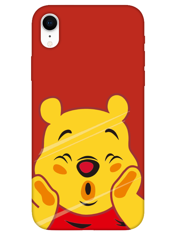 iPhone%20XR%20Winnie%20The%20Pooh%20Kırmızı%20Telefon%20Kılıfı