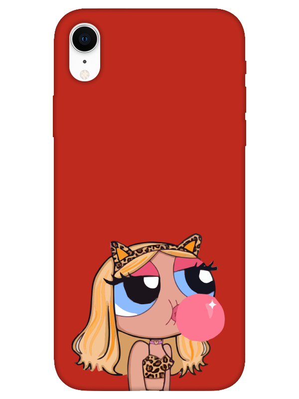 iPhone%20XR%20Powerpuff%20Girls%20Kırmızı%20Telefon%20Kılıfı