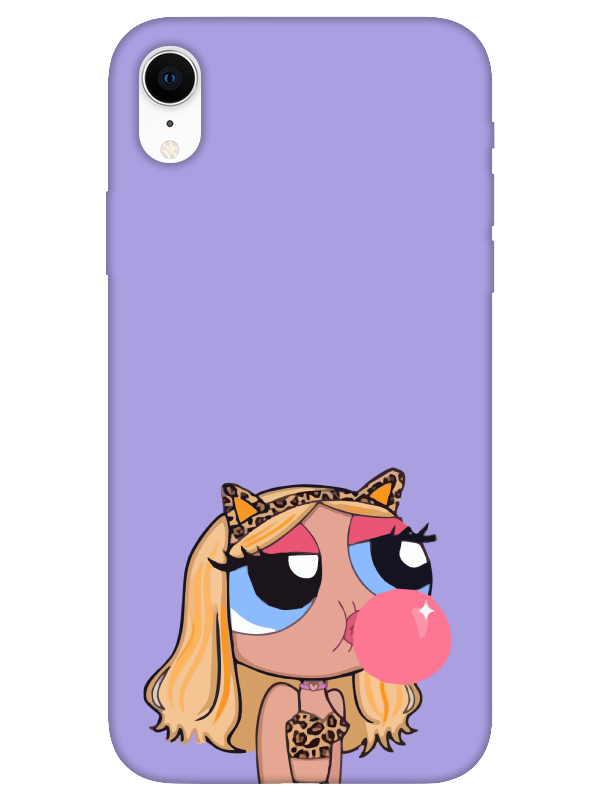 iPhone%20XR%20Powerpuff%20Girls%20Lila%20Telefon%20Kılıfı