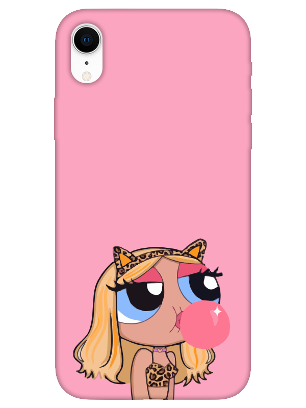 iPhone%20XR%20Powerpuff%20Girls%20Pembe%20Telefon%20Kılıfı