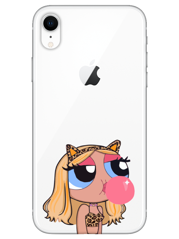 iPhone%20XR%20Powerpuff%20Girls%20Şeffaf%20Telefon%20Kılıfı