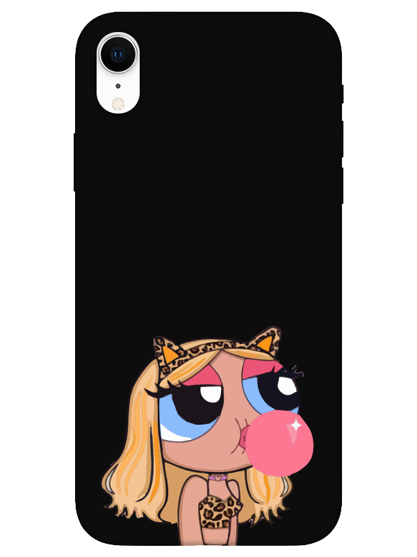 iPhone%20XR%20Powerpuff%20Girls%20Siyah%20Telefon%20Kılıfı