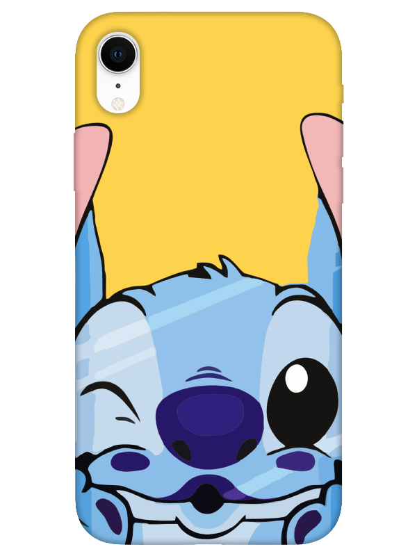 iPhone%20XR%20Stitch%20Sarı%20Telefon%20Kılıfı