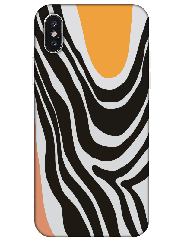 iPhone%20XS%20Zebra%20Desen%20Telefon%20Kılıfı