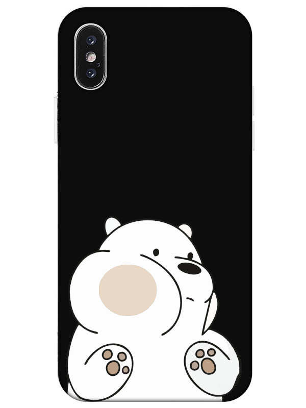 iPhone%20XS%20Panda%20Siyah%20Telefon%20Kılıfı