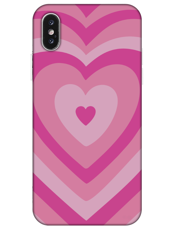 iPhone%20XS%20Estetik%20Kalp%20Pembe%20Telefon%20Kılıfı