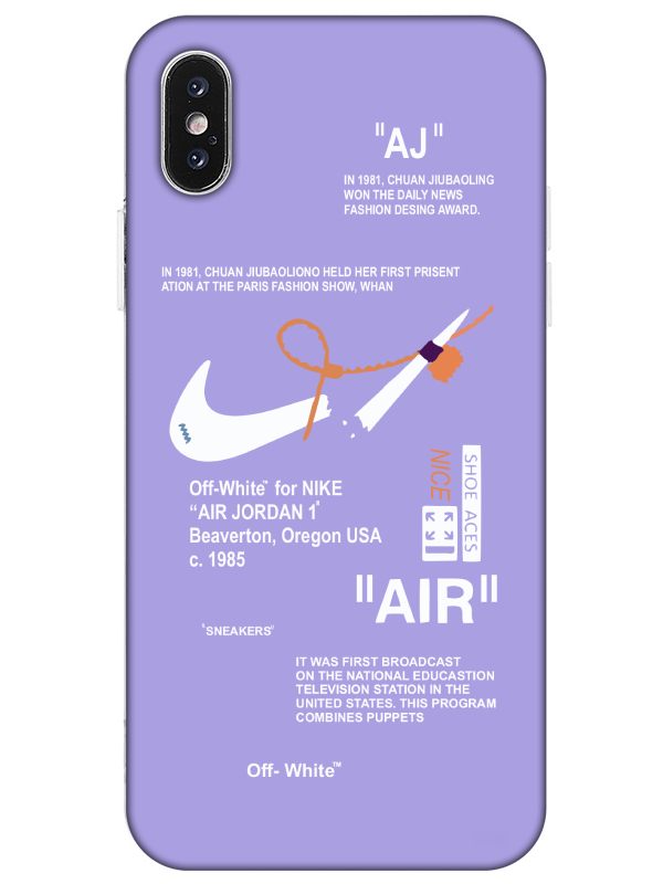 iPhone%20XS%20Nike%20Air%20Lila%20Telefon%20Kılıfı