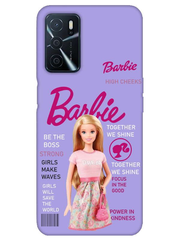 Oppo%20A16%20Barbie%20Lila%20Telefon%20Kılıfı