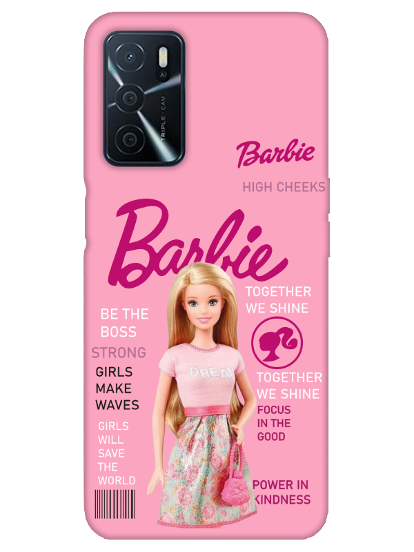 Oppo%20A16%20Barbie%20Pembe%20Telefon%20Kılıfı