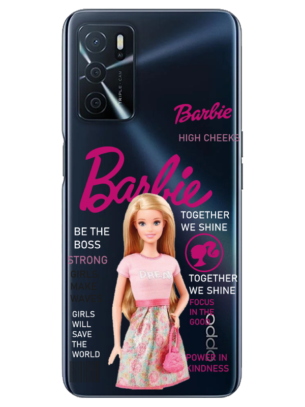 Oppo%20A16%20Barbie%20Şeffaf%20Telefon%20Kılıfı