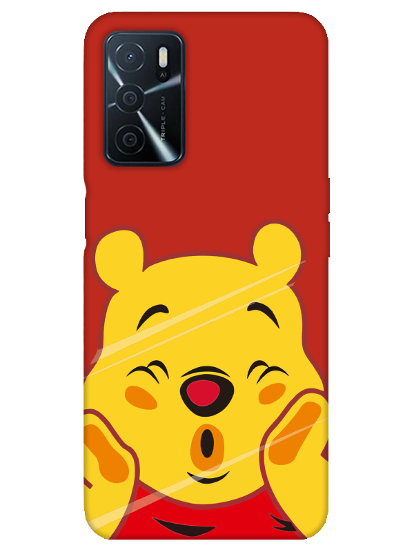 Oppo%20A16%20Winnie%20The%20Pooh%20Kırmızı%20Telefon%20Kılıfı