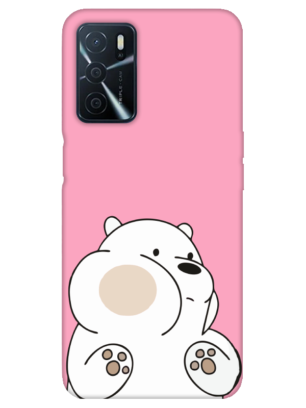 Oppo%20A16%20Panda%20Pembe%20Telefon%20Kılıfı