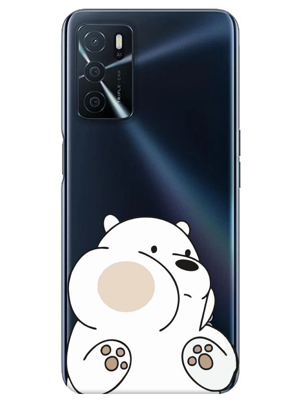 Oppo%20A16%20Panda%20Şeffaf%20Telefon%20Kılıfı