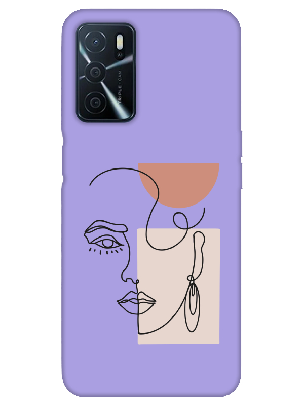 Oppo%20A16%20Women%20Art%20Lila%20Telefon%20Kılıfı