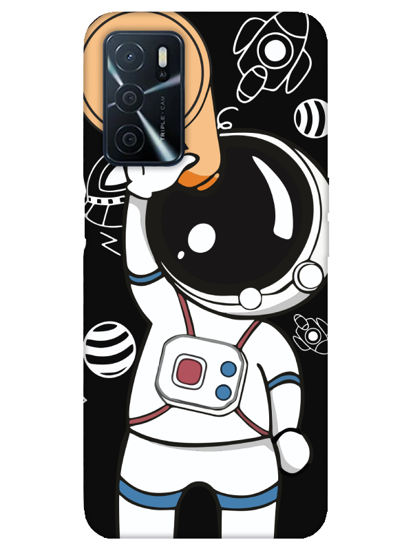 Oppo%20A16%20Astronot%20Siyah%20Telefon%20Kılıfı