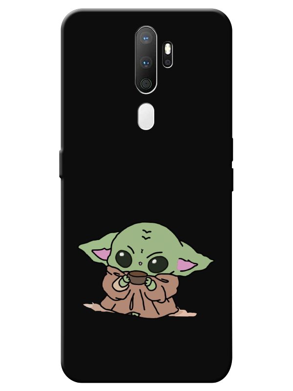 Oppo%20A5%202020%20Baby%20Yoda%20Siyah%20Telefon%20Kılıfı