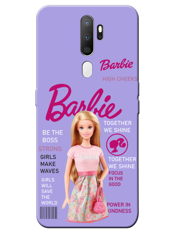 Oppo%20A5%202020%20Barbie%20Lila%20Telefon%20Kılıfı