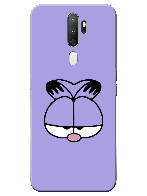 Oppo%20A5%202020%20Garfield%20Lila%20Telefon%20Kılıfı