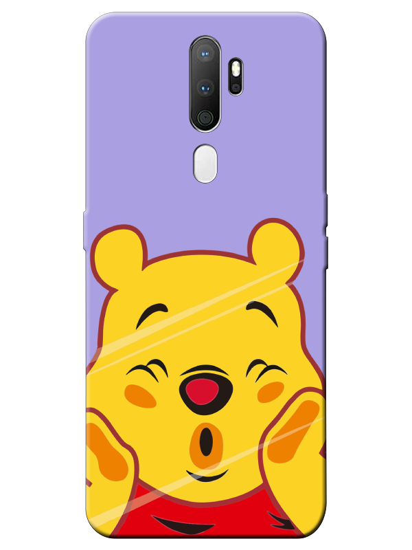 Oppo%20A5%202020%20Winnie%20The%20Pooh%20Lila%20Telefon%20Kılıfı