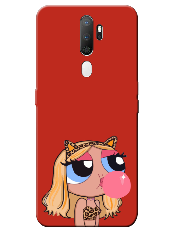 Oppo%20A5%202020%20Powerpuff%20Girls%20Kırmızı%20Telefon%20Kılıfı