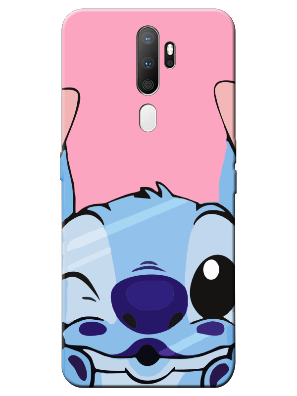 Oppo%20A5%202020%20Stitch%20Pembe%20Telefon%20Kılıfı