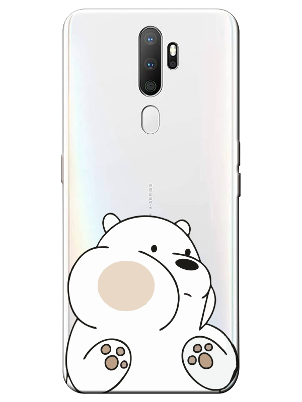 Oppo%20A5%202020%20Panda%20Şeffaf%20Telefon%20Kılıfı